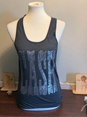 CASH Charcoal Women's Graphic Tank Top
